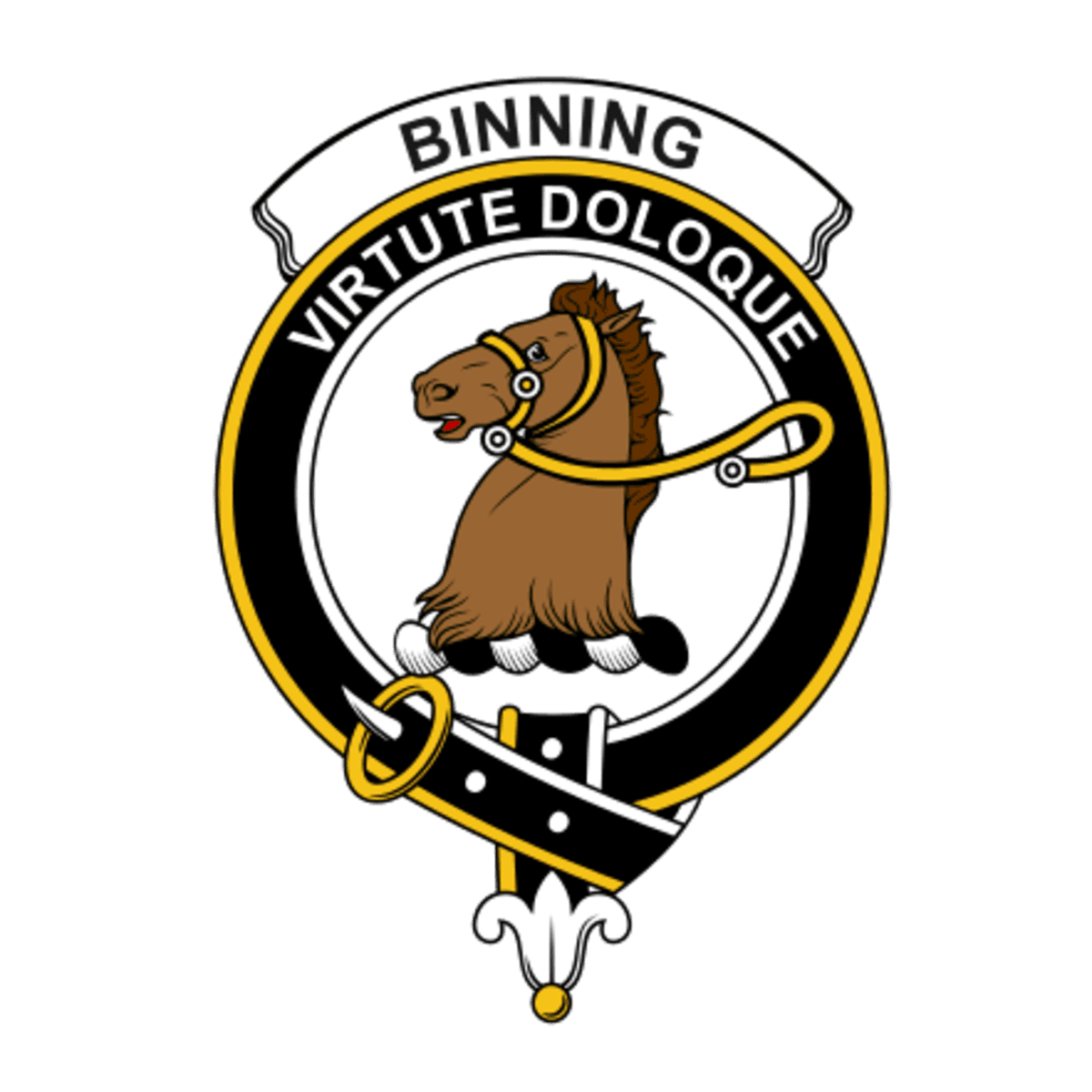Clan Binning (of Wallifoord) Crest