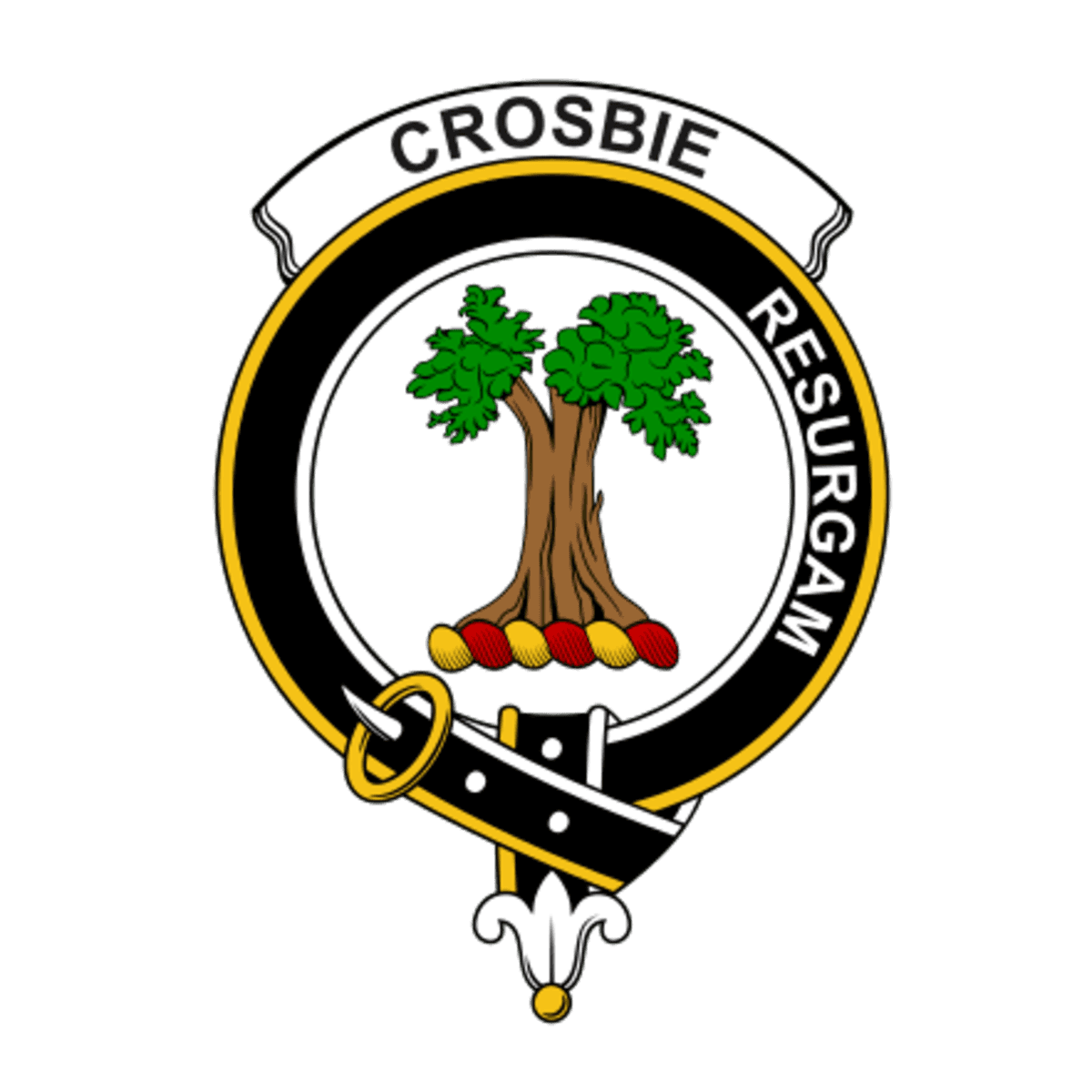 Clan Crosbie (or Crosby) Crest