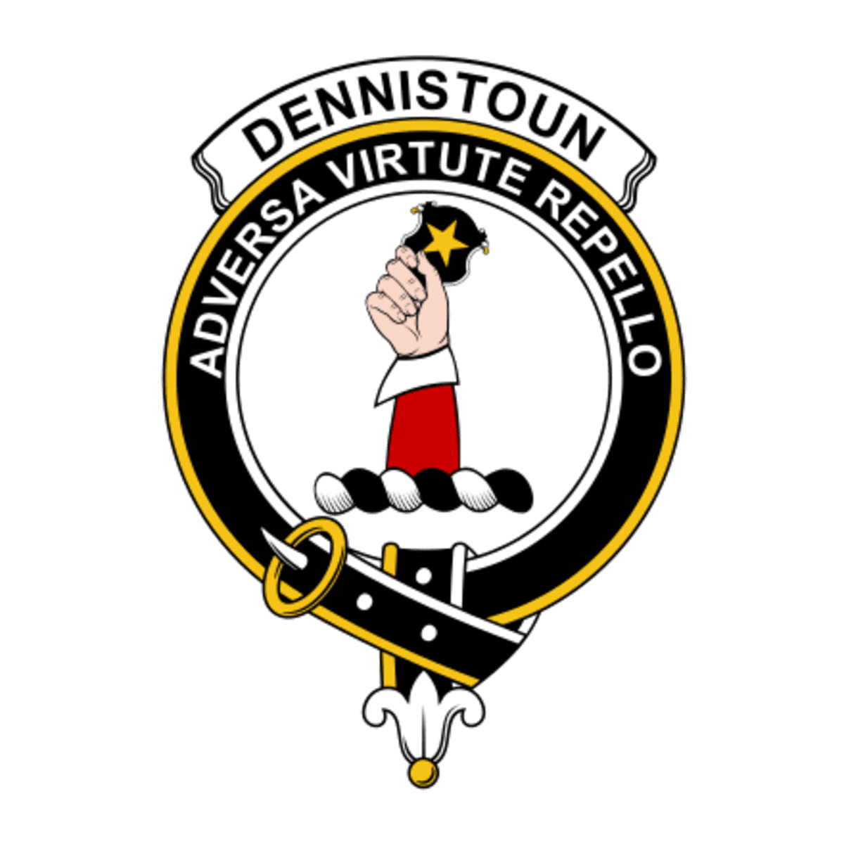 Clan Dennistoun Crest