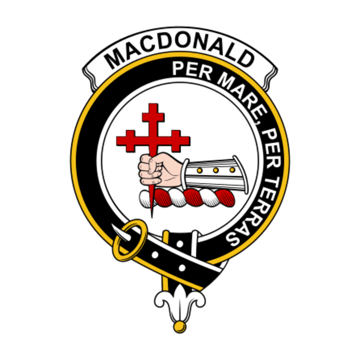 Clan MacDonald (Clan Donald) Crest