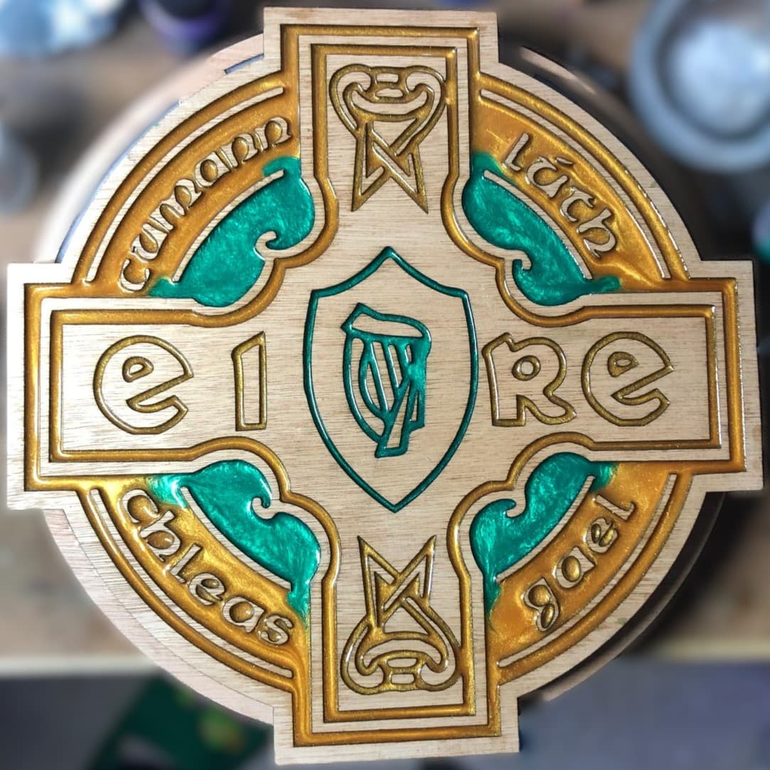 Irish GAA (Cumann Lúthchleas Gael) Crest