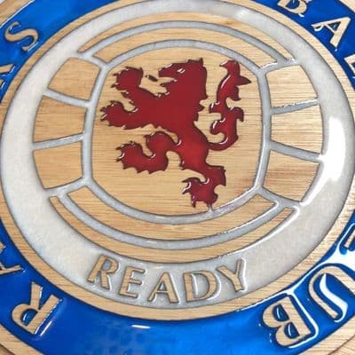 Glasgow Rangers Football Club Historic Crest - Image 4