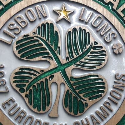Celtic F.C. Lisbon Lions Commemorative Crest - Image 5