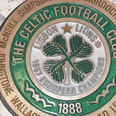 Celtic F.C. Lisbon Lions Commemorative Crest - Image 6