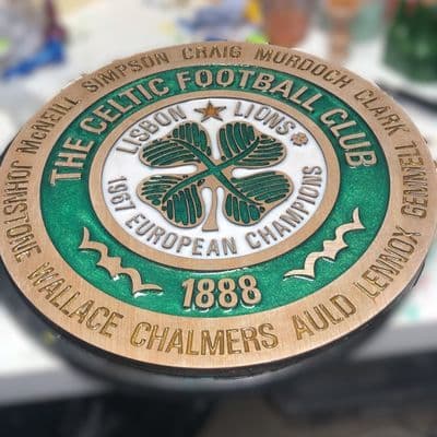 Celtic F.C. Lisbon Lions Commemorative Crest - Image 4