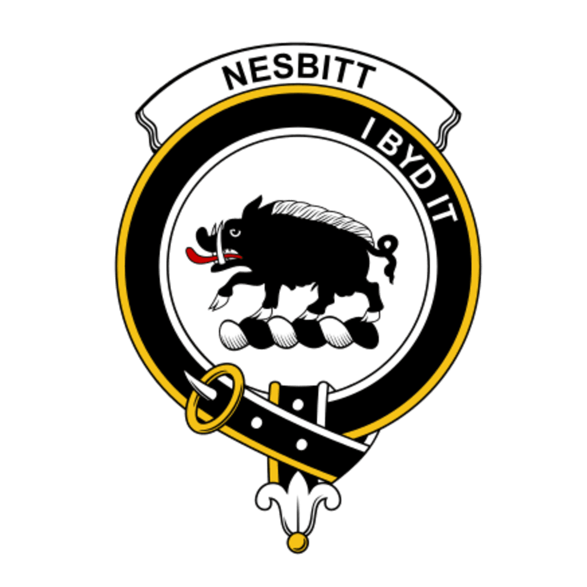Clan Nesbitt (or Nisbet) Crest