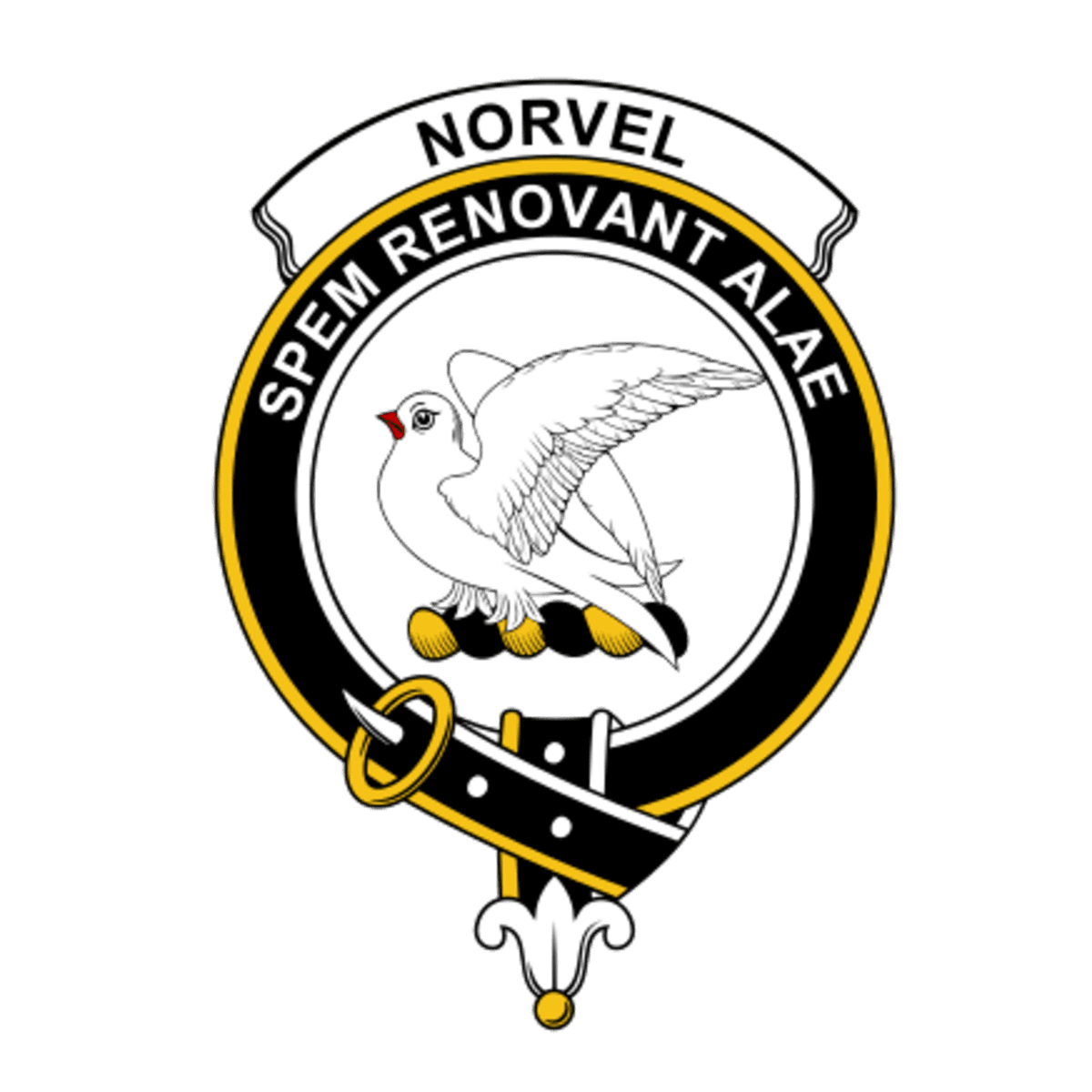 Clan Norvel (or Norvill) Crest