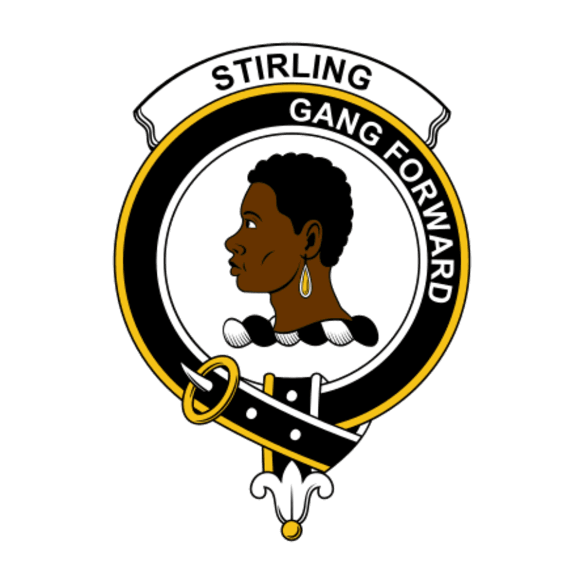 Clan Stirling (of Cadder-Present Chief) Crest