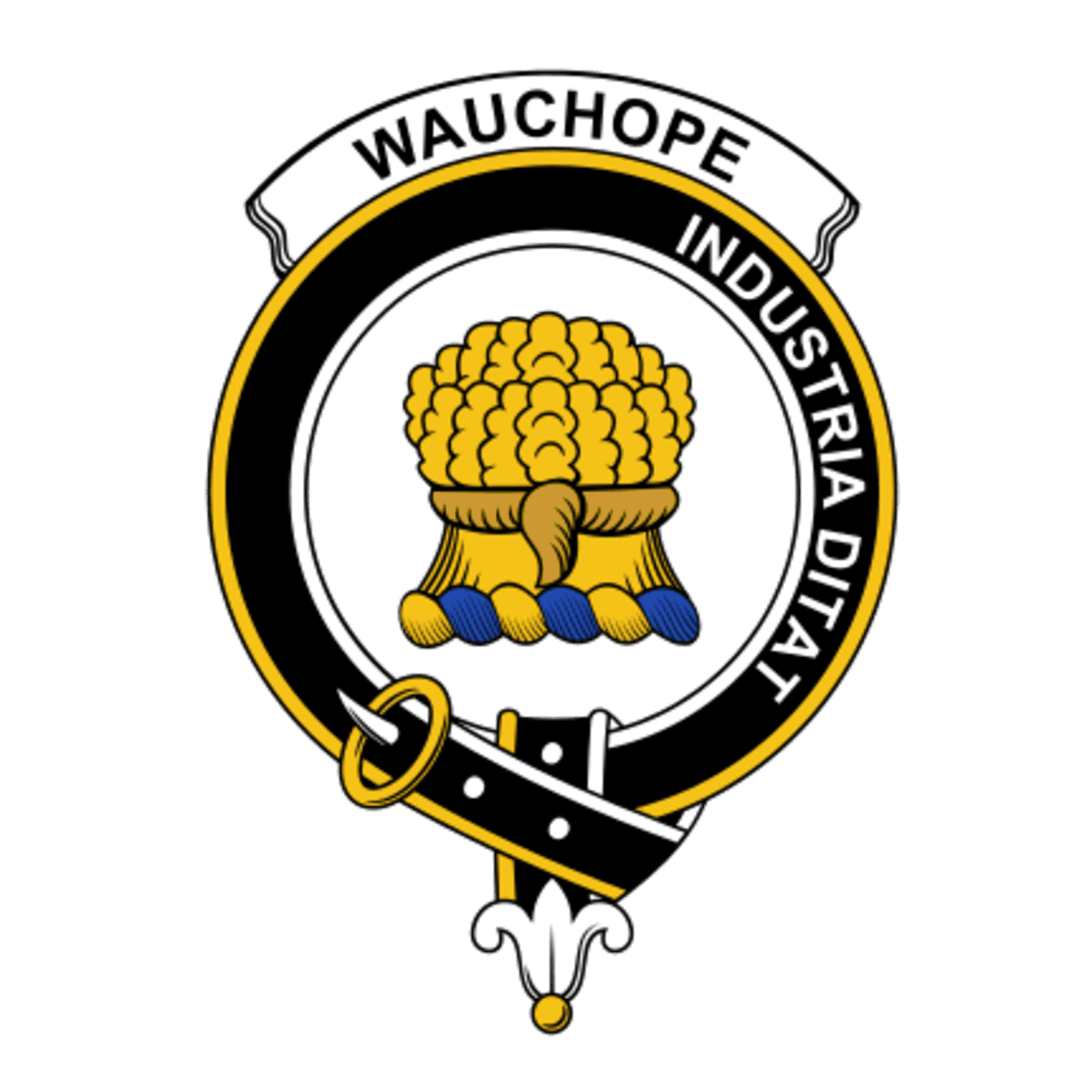 Clan Wauchope (or Waugh) Crest