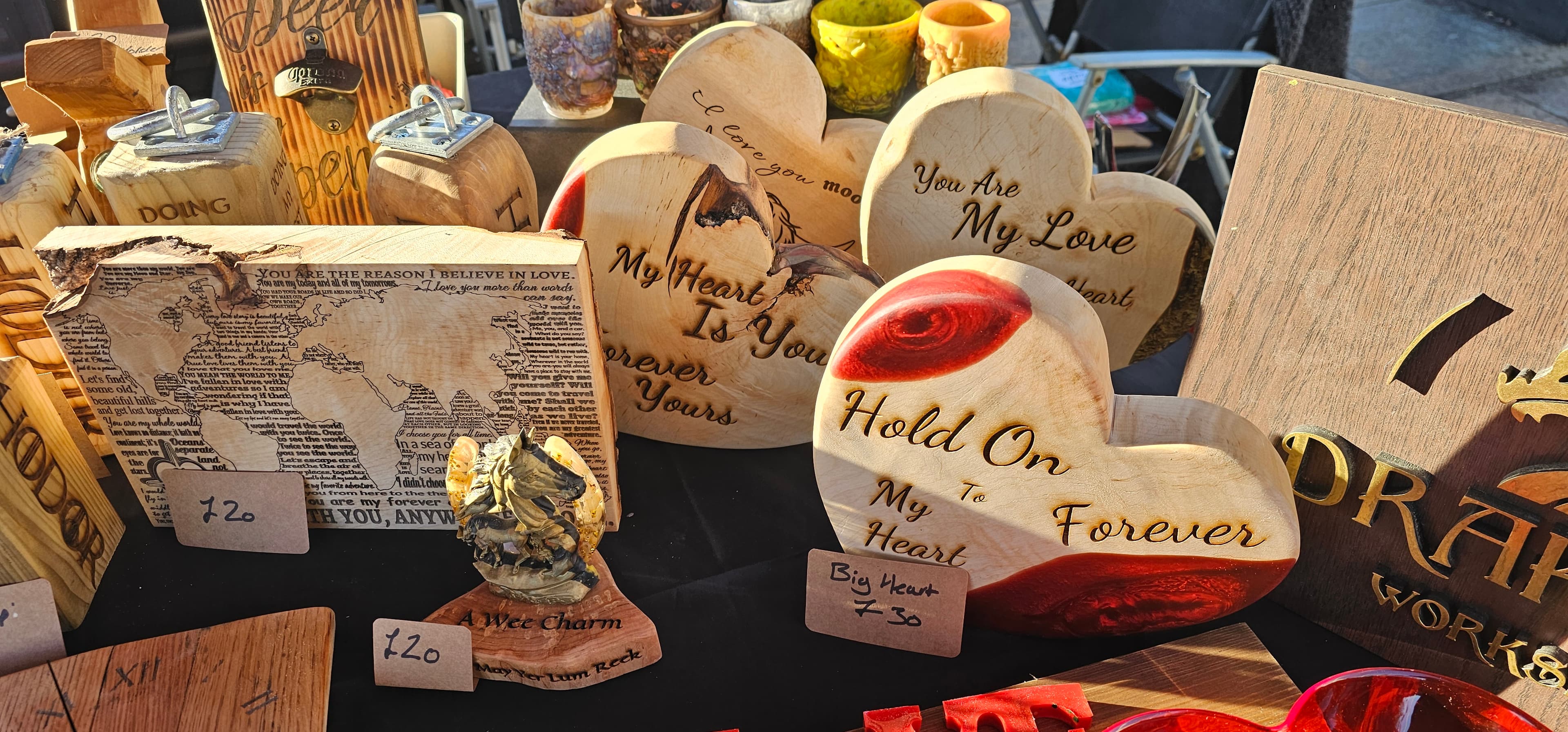 Our Reclaimed Whisky Barrel Chess Board