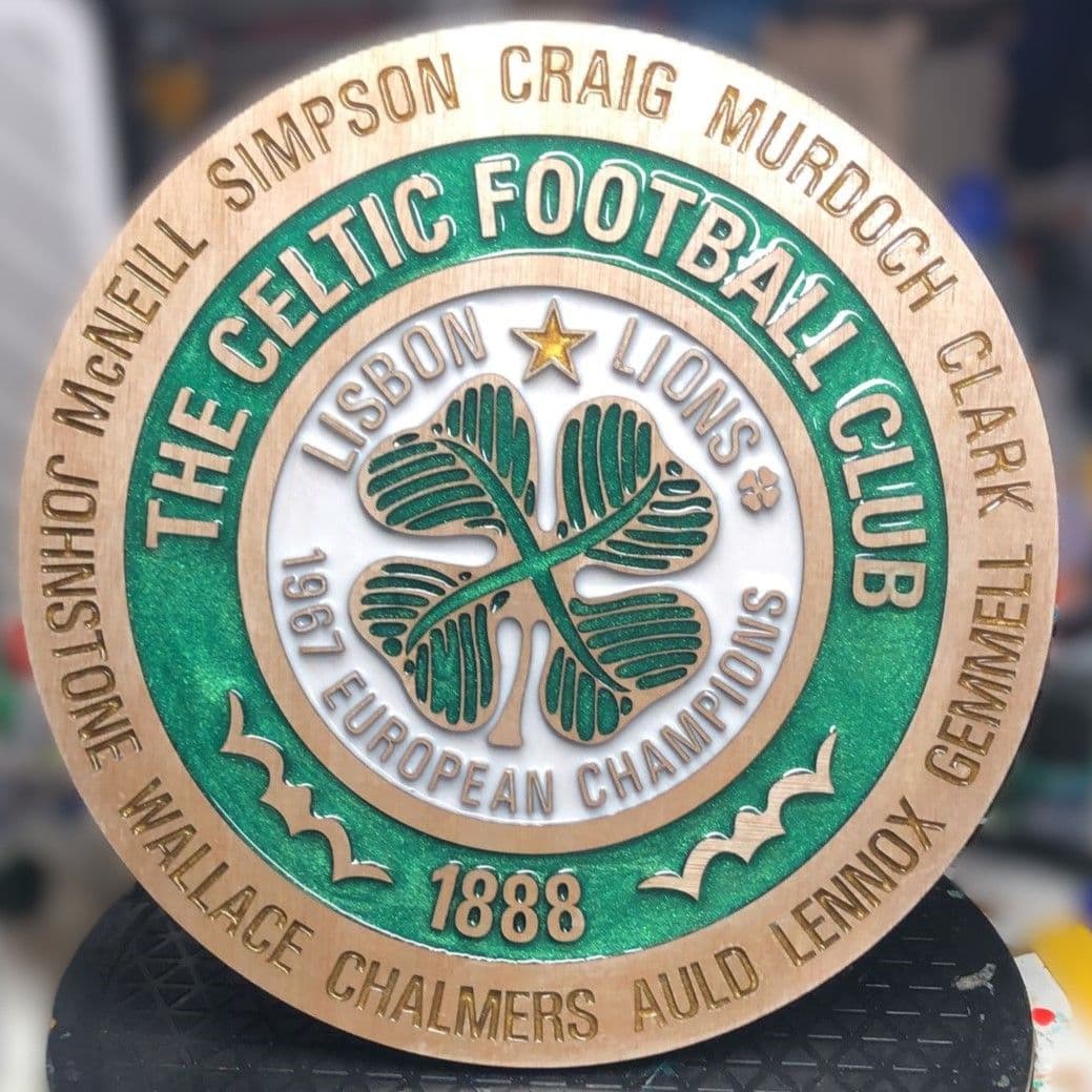 Celtic F.C. Lisbon Lions Commemorative Crest