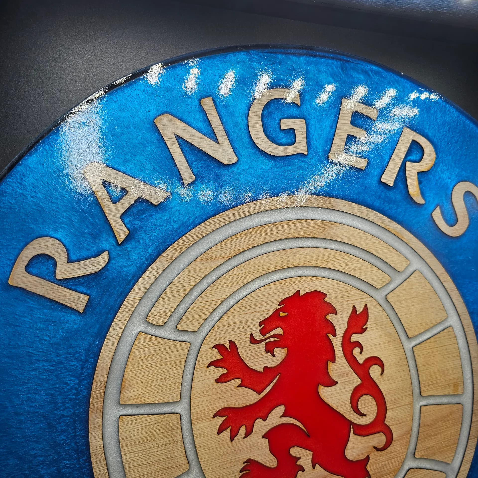 Rangers 4-1 Aberdeen: Celebrating a Dominant Ibrox Victory with Handcrafted Scottish Art